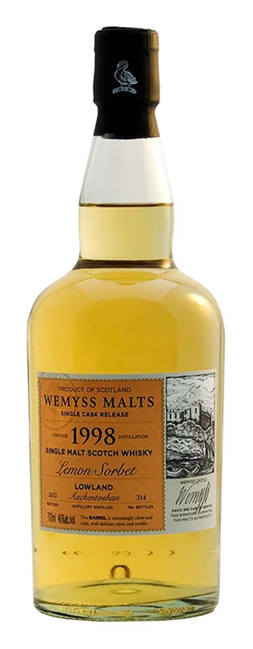 Wemyss Lemon Sorbet Single Cask 1998 Auchentoshan image