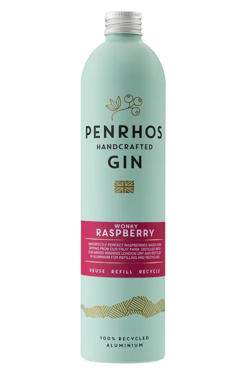 Penrhos Wonky Raspberry Gin image