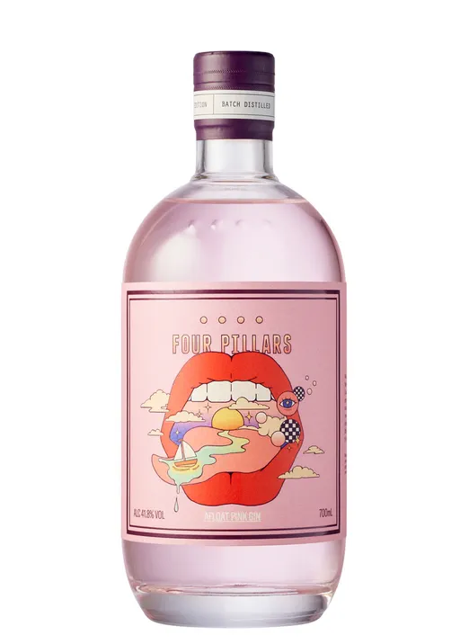 Four Pillars Afloat Pink Gin image