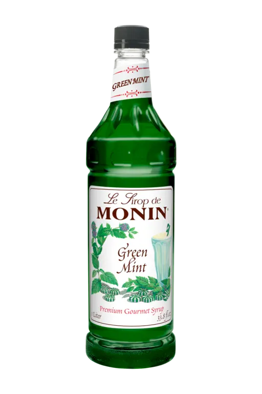 Monin Green Mint Syrup (US) image