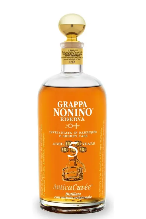 Nonino AnticaCuvée Riserva 5 Year Old Grappa image
