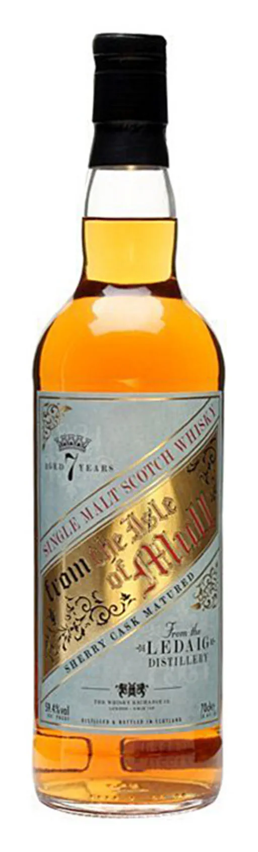 The Whisky Exchange Ledaig 7yo Retro Label image