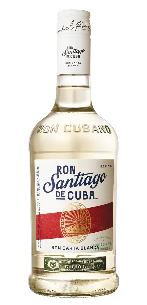 Ron Santiago de Cuba Carta Blanca image