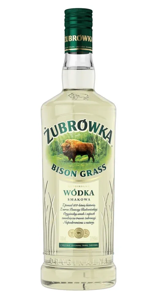 Zubrowka Bison Grass Vodka image