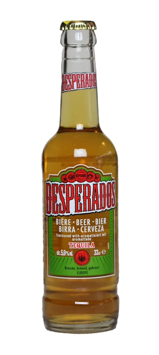 Desperados tequila flavoured beer image