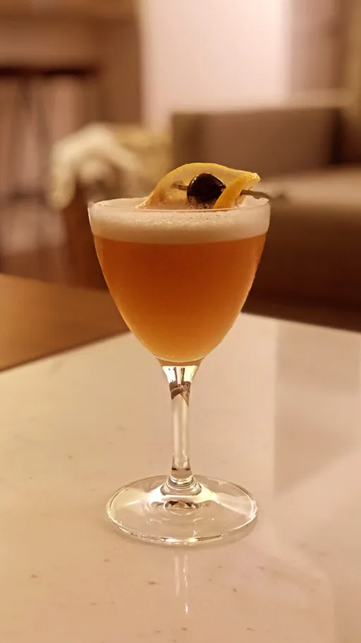 Gabriel's Amaretto Sour (by Jeffrey Morgenthaler)