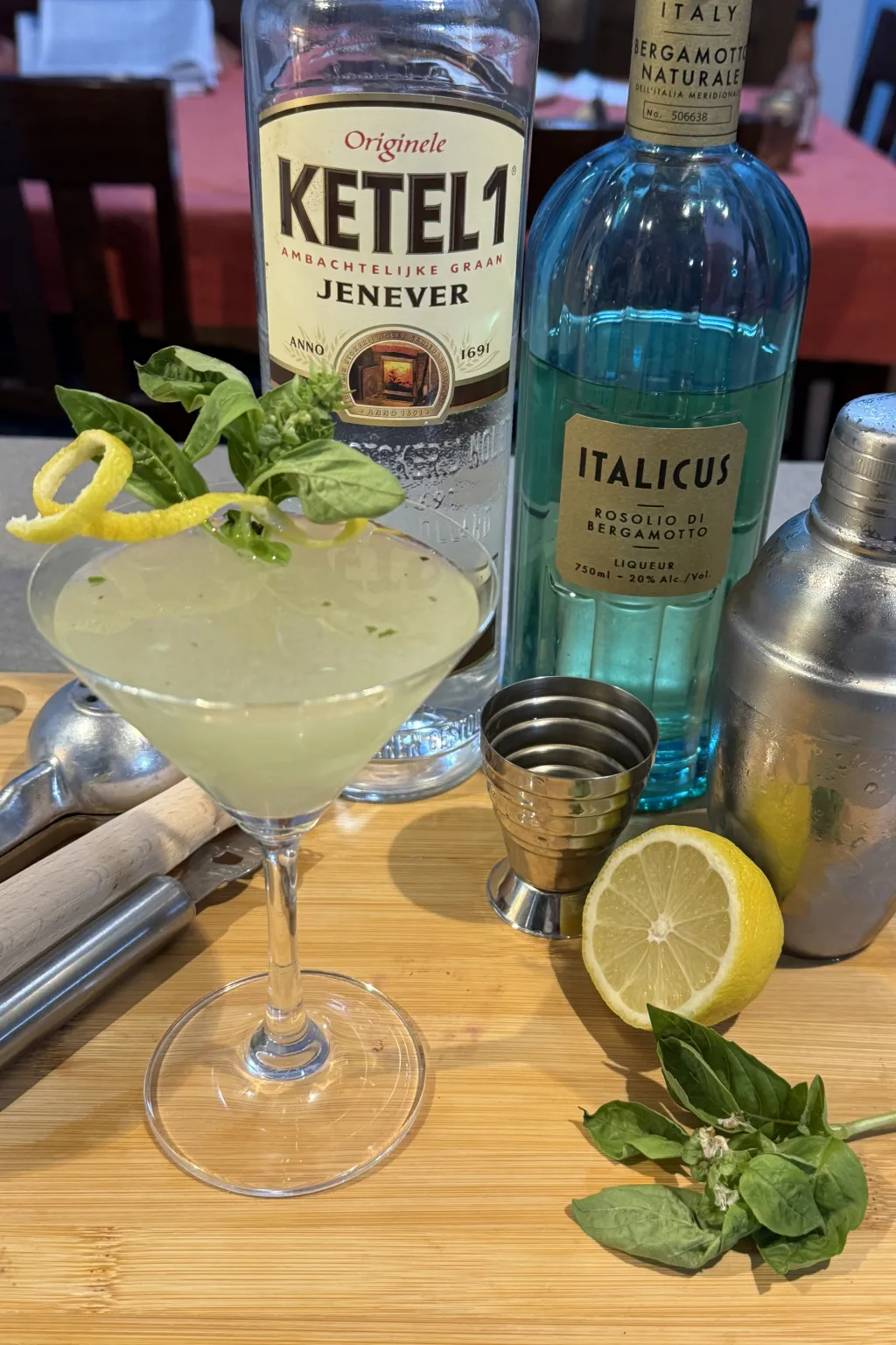 Lemon Basil Bergamotto