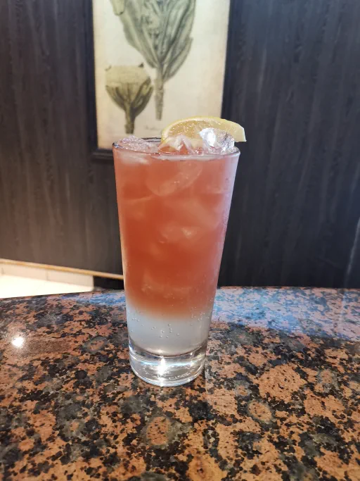 The pink dahlia Image