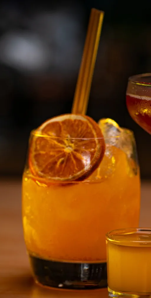 Pumpkin Rum Old Fashioned Image