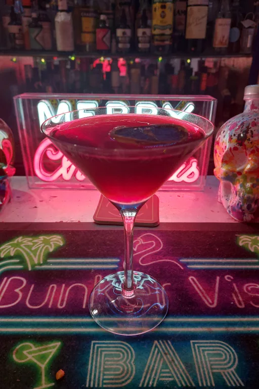 Cherry Brandy Fuitini