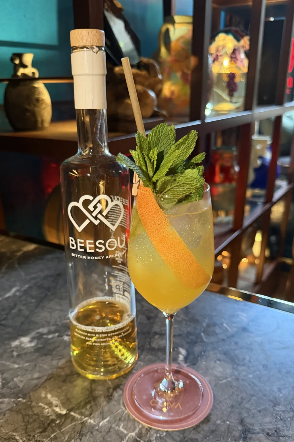 Hachimitsu Spritz