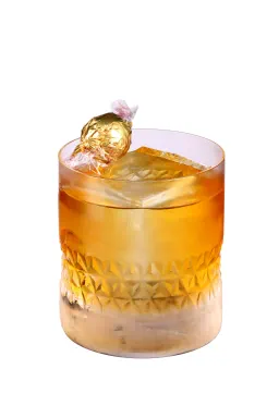 Salted Caramel Rum Old Fashioned