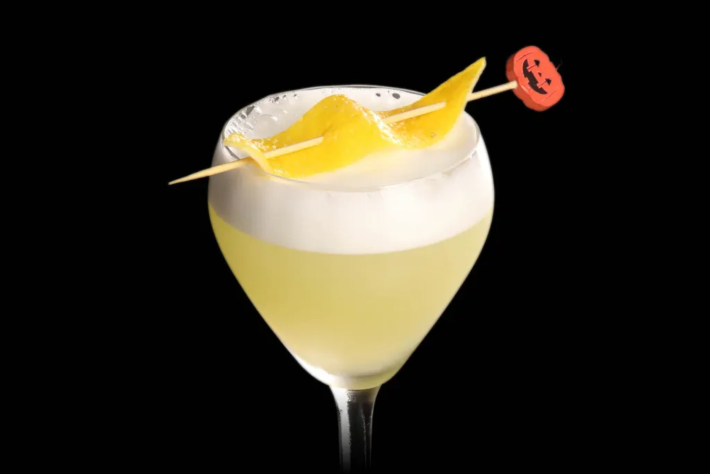 Halloween Sour cocktail