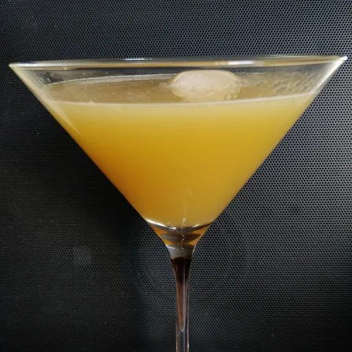 Dark Pineapple Martini