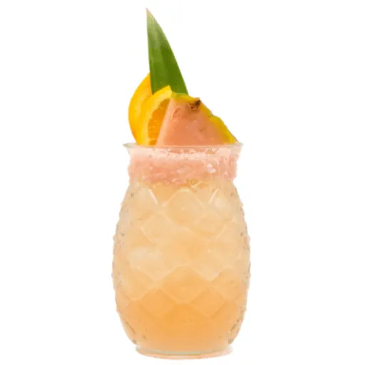 Pink Pineapple Juice Margarita Image