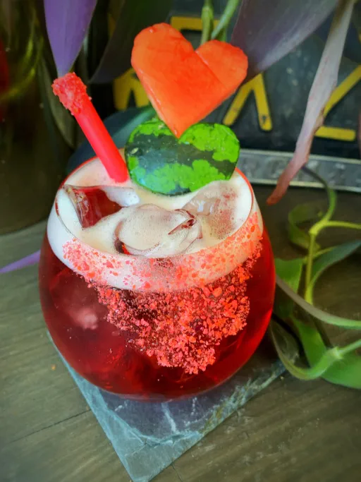 Red Disco Ball Image