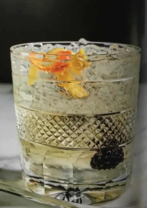 Champagne Cobbler