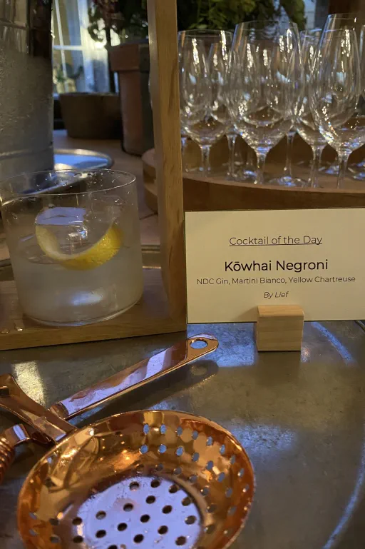 Kōwhai Negroni Image