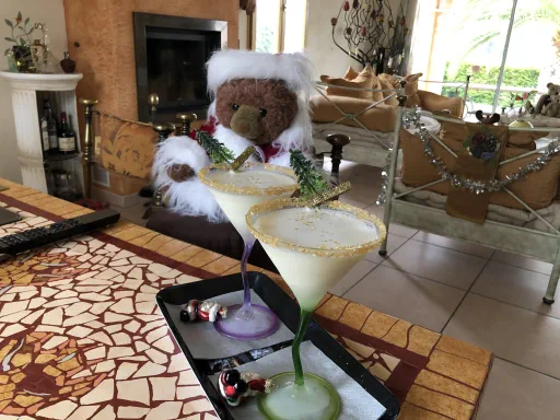 White Christmas Martini Image