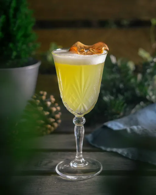 Caramel Apple Whisky Sour Image