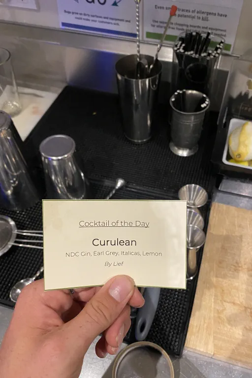 Curulean Cocktail Recipe | Master Bartender