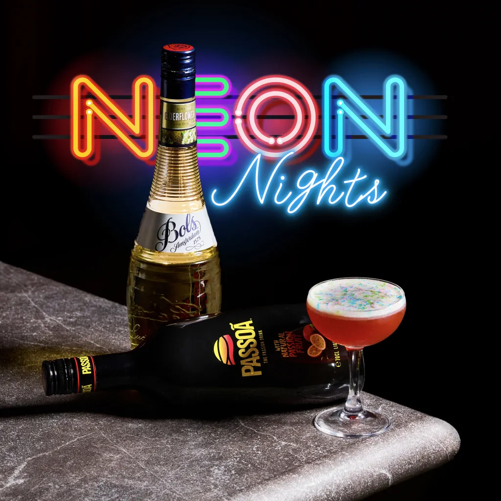 Neon Star Martini