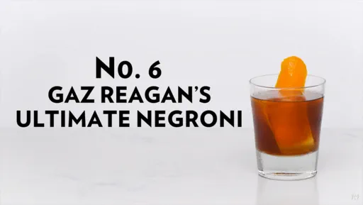 Gaz Reagan's Ultimate Negroni Image