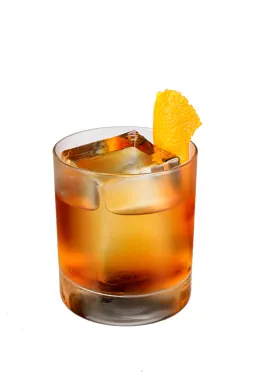 Maple Rum Old-Fashioned