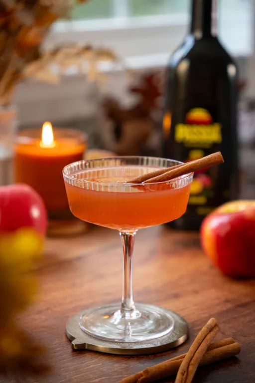Autumn Spiced Porn Star Martini Image