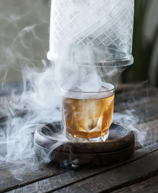 Smoked Pecan Old Fashioned Image