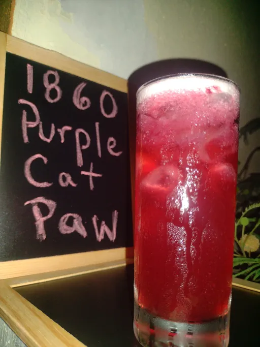 1860 Purple Cat Paw