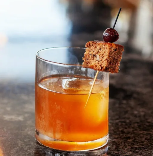 Banana Walnut Old Fashioned Image