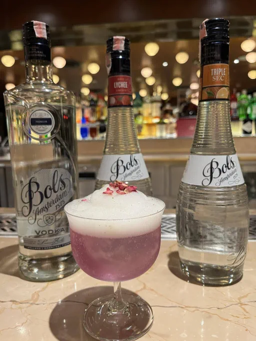 Disco in cloudy night