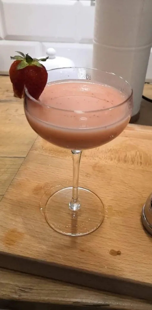 Grzegorz's Strawberry Martini