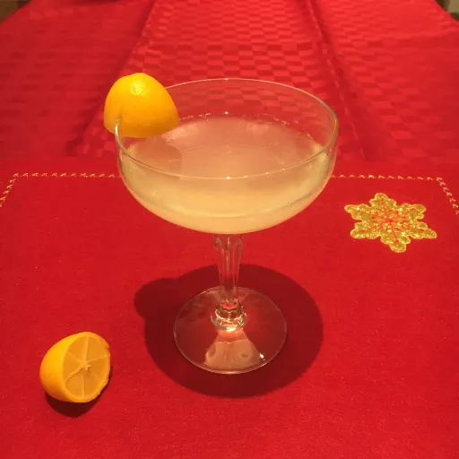 Limequat gimlet