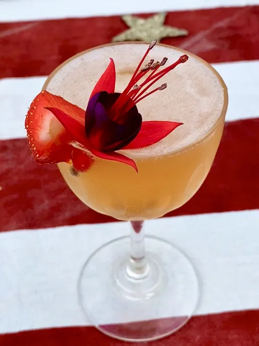 Apricot Strawberry Spritz Image