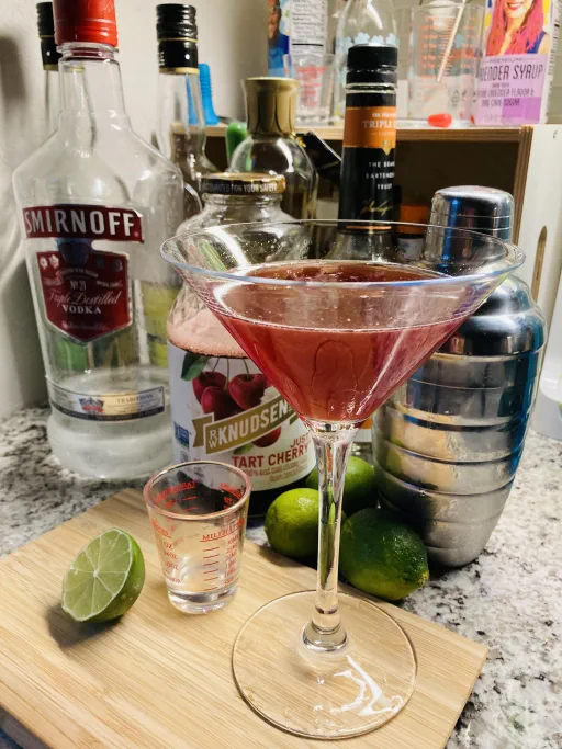 Moxie's Cherrypolitan Cocktail (Difford's recipe) Image