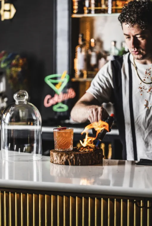 Fire in the field Image