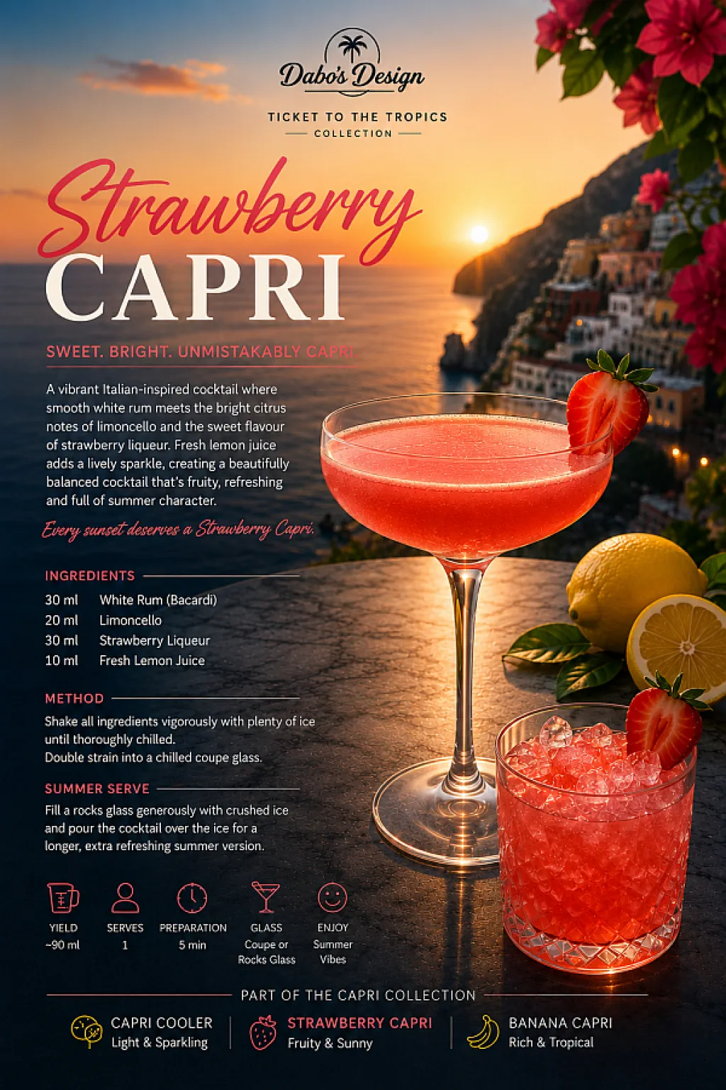 Strawberry Capri