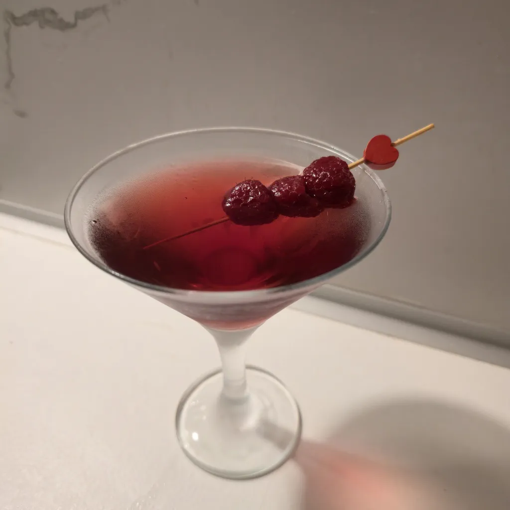 Raspberry Martini by Aleksa