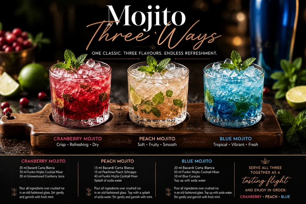 Mojito Three Ways