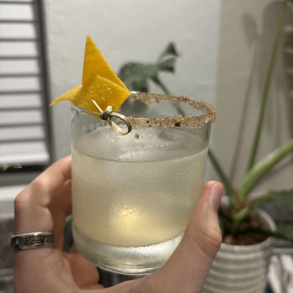 Spicy Wormy Margarita