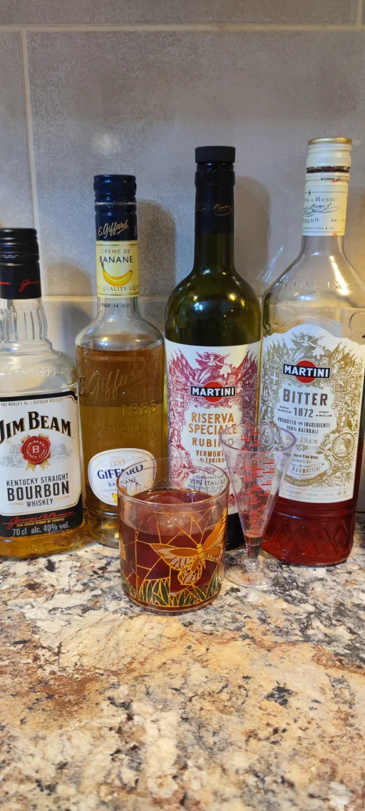 Martini Banana Boulevardier Image