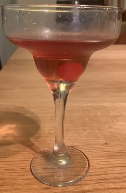 Cherry Bakewell cocktail Image