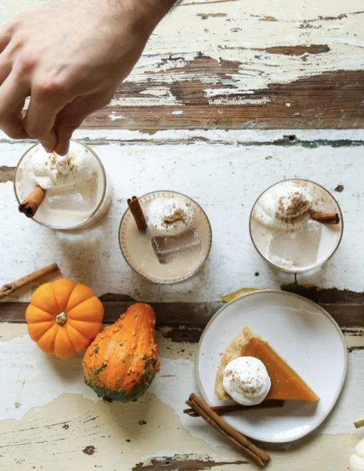 NOLA Holiday Bourbon Milk Punch Image