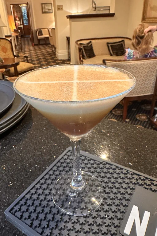 Hot Cross Bun Martini
