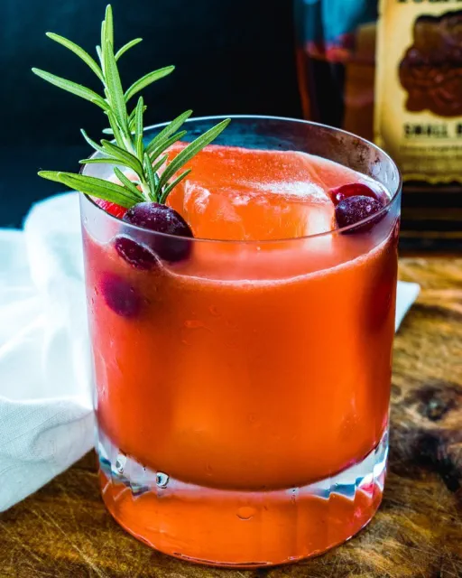 Bourbon Cranberry Cocktail Image