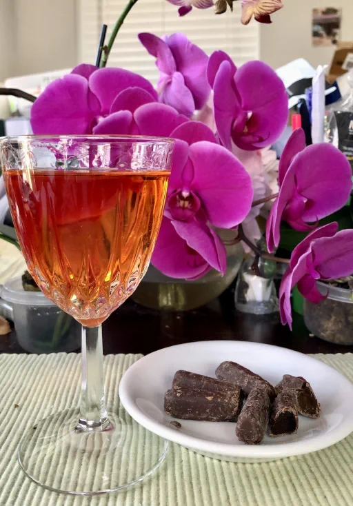 Orange jelly candy Image