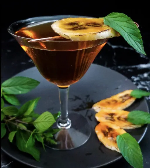 Bananas Foster Manhattan Image